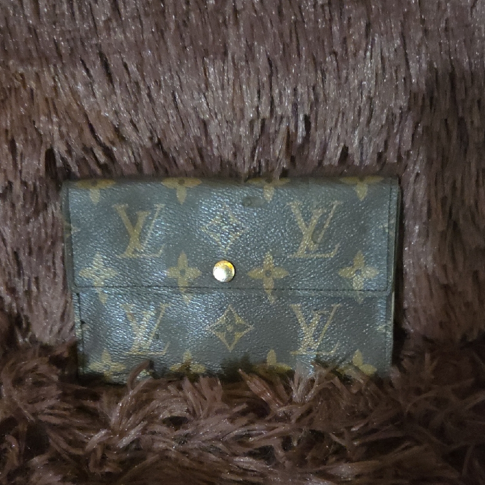 Louis Vuitton Dark Brown Monogram Wallet
